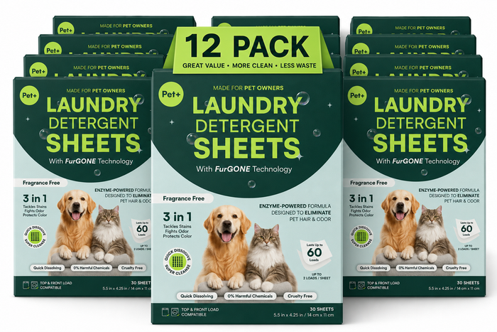 Pet+ Laundry Detergent Sheets