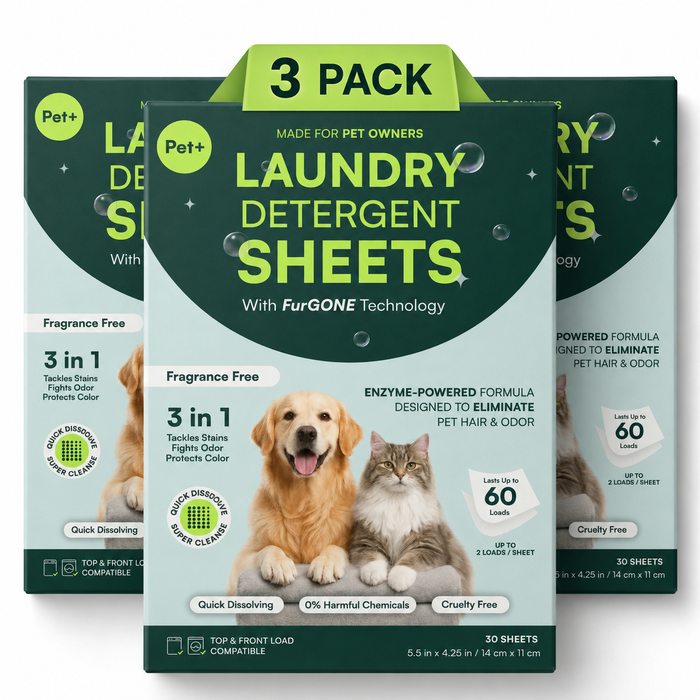 Pet+ Laundry Detergent Sheets